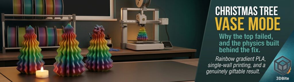 Christmas Tree Vase Mode Decoration