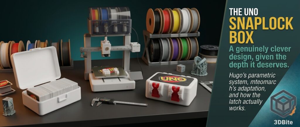 UNO card box 3D print