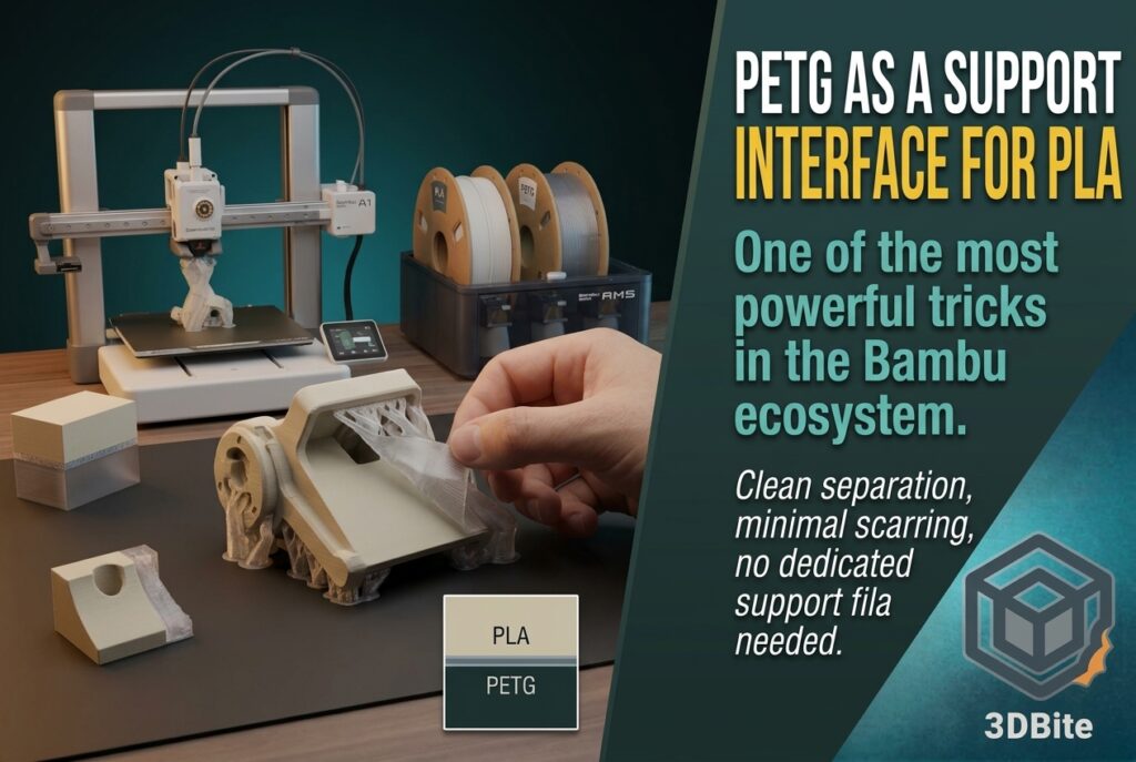 PETG as a Support Interface for PLA