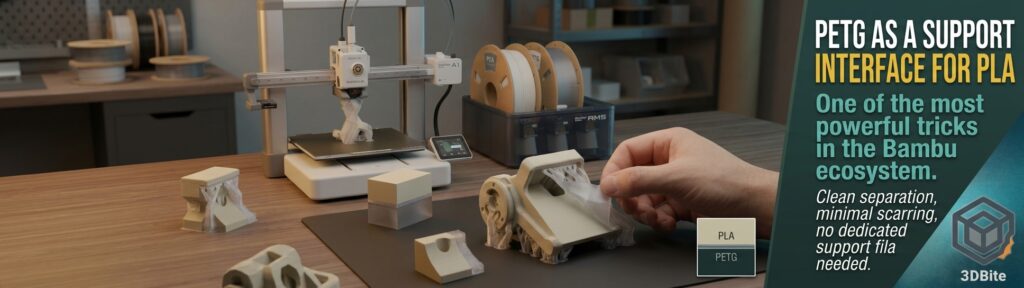 PETG as a Support Interface for PLA