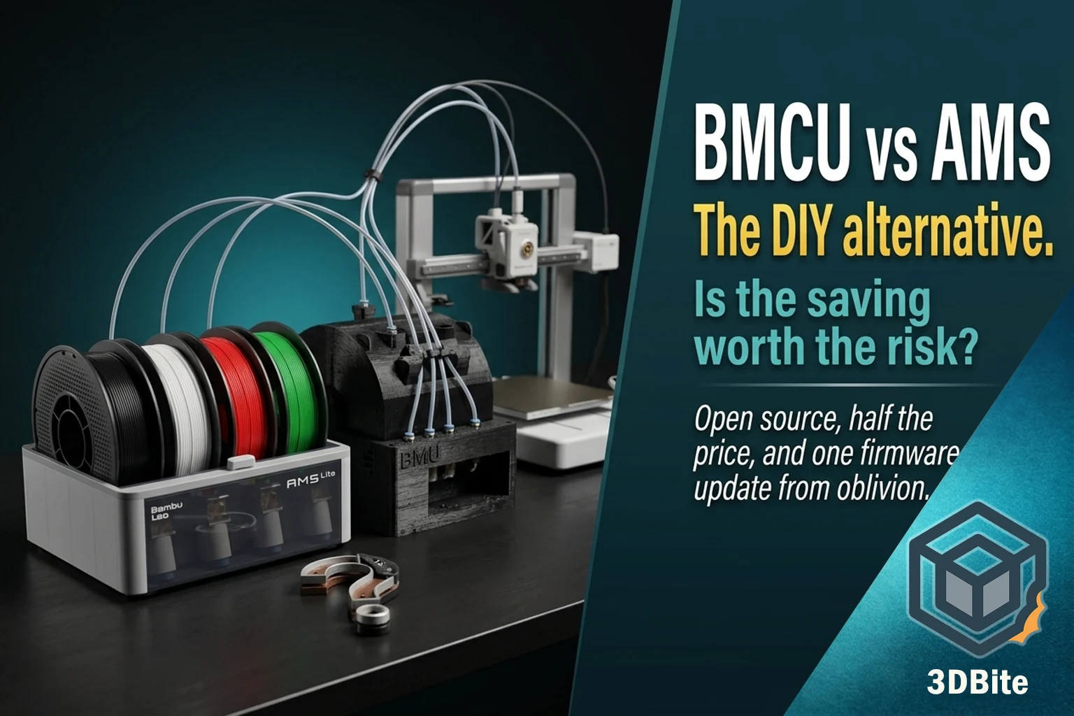 BMCU vs AMS: Is the DIY Multi-Colour Alternative Worth the Risk