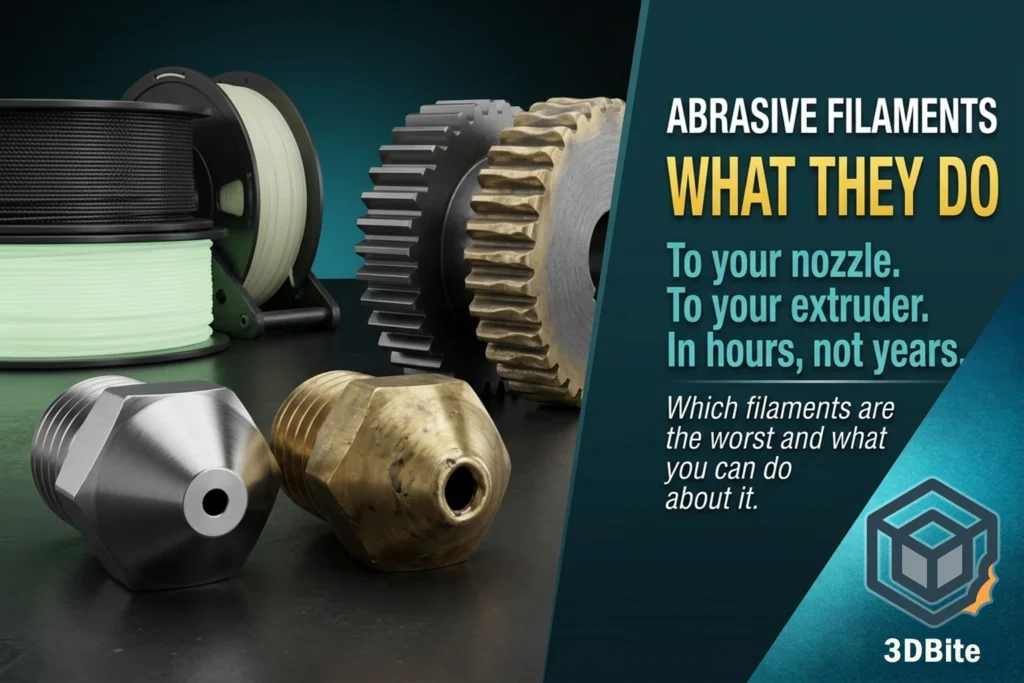 Abrasive Filaments - what they are and what they do to your hardware