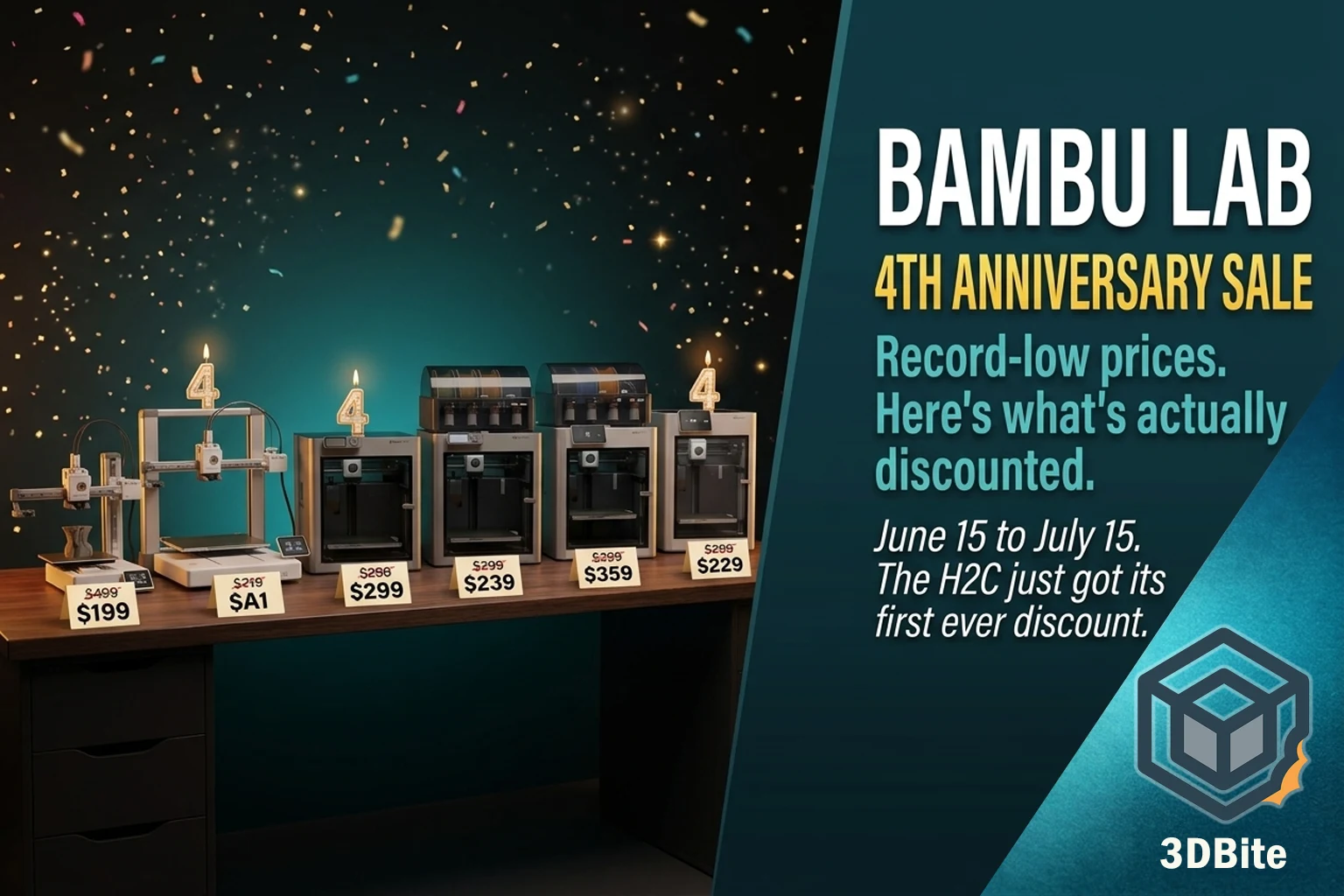 Bambu Lab 4th Anniversary