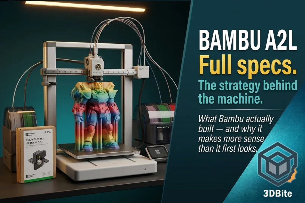 Bambu Lab A2L strategy