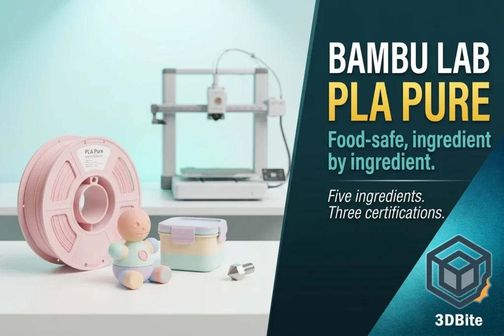 Bambu Lab PLA Pure announcement