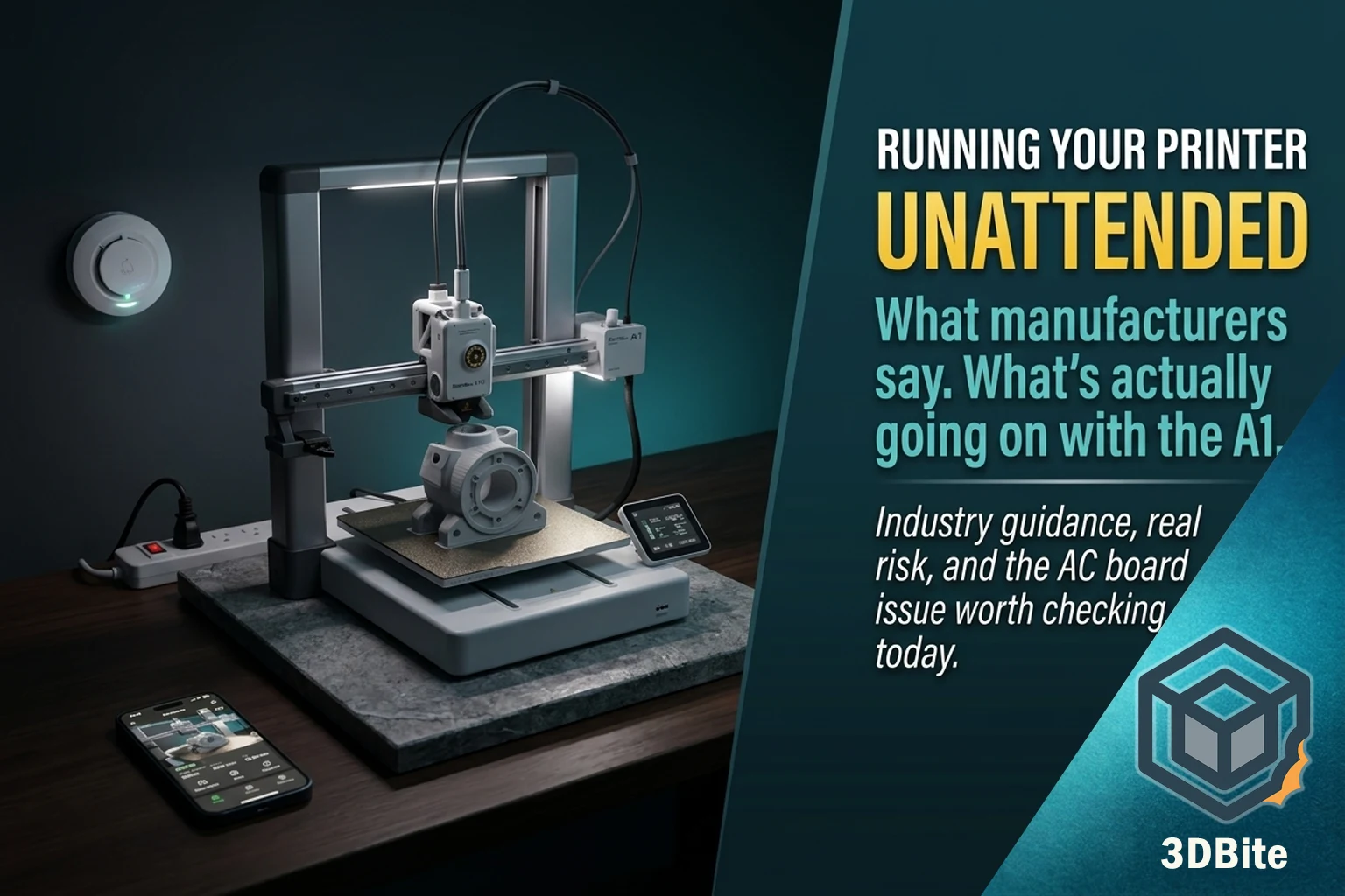 Running your 3d printer unattended