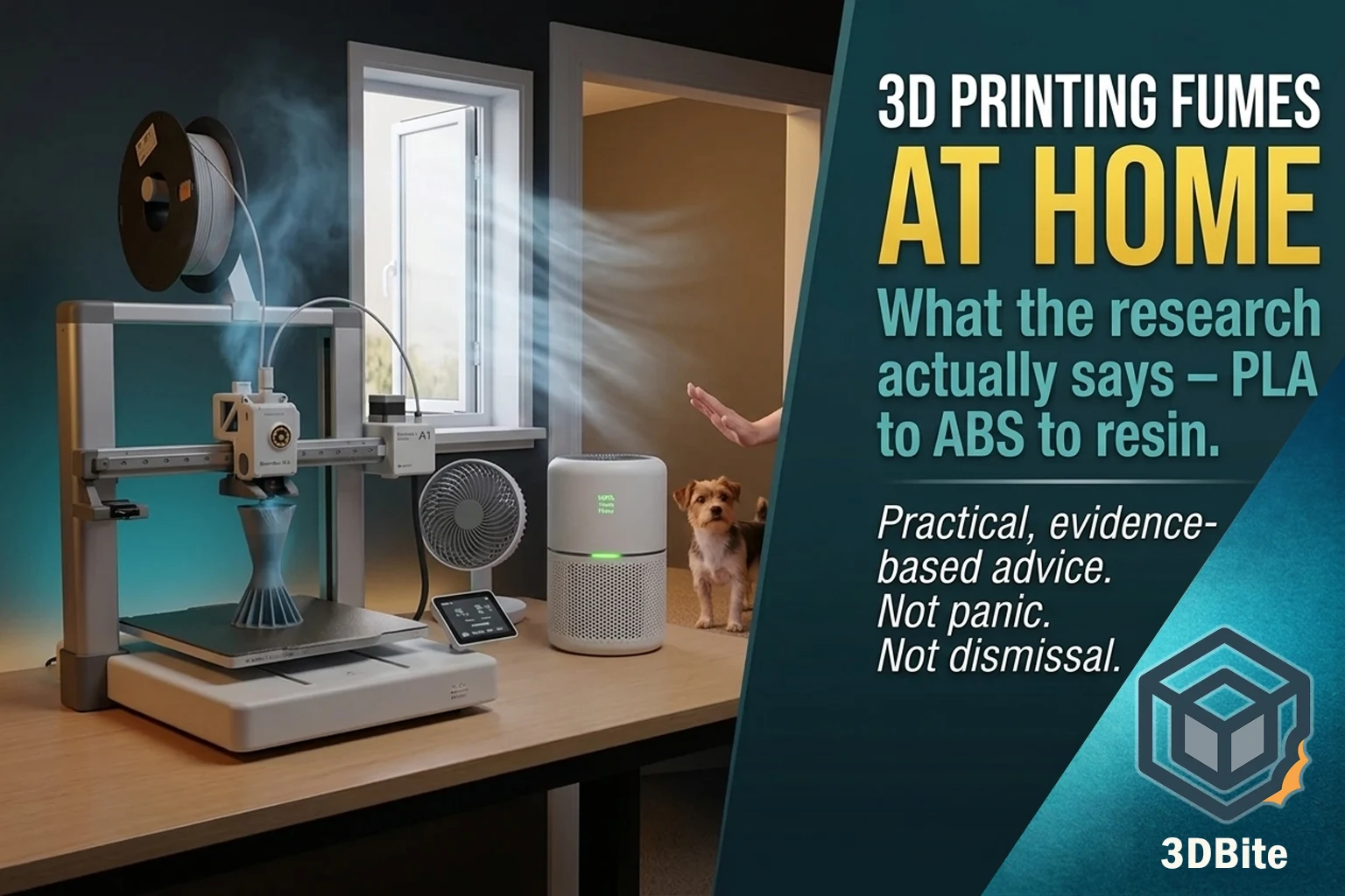 3D Printer Fumes at Home: What the Research Actually Says