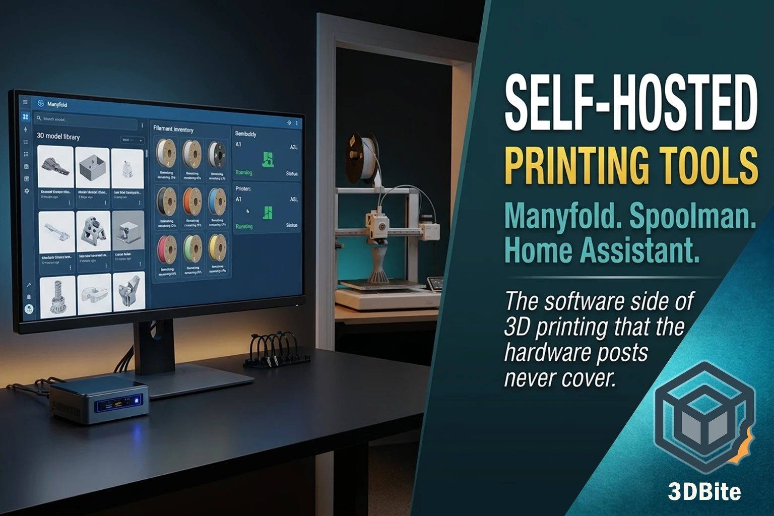 Self-hosted 3D printing tools