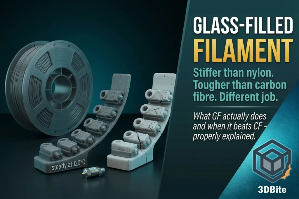 glass filled filament