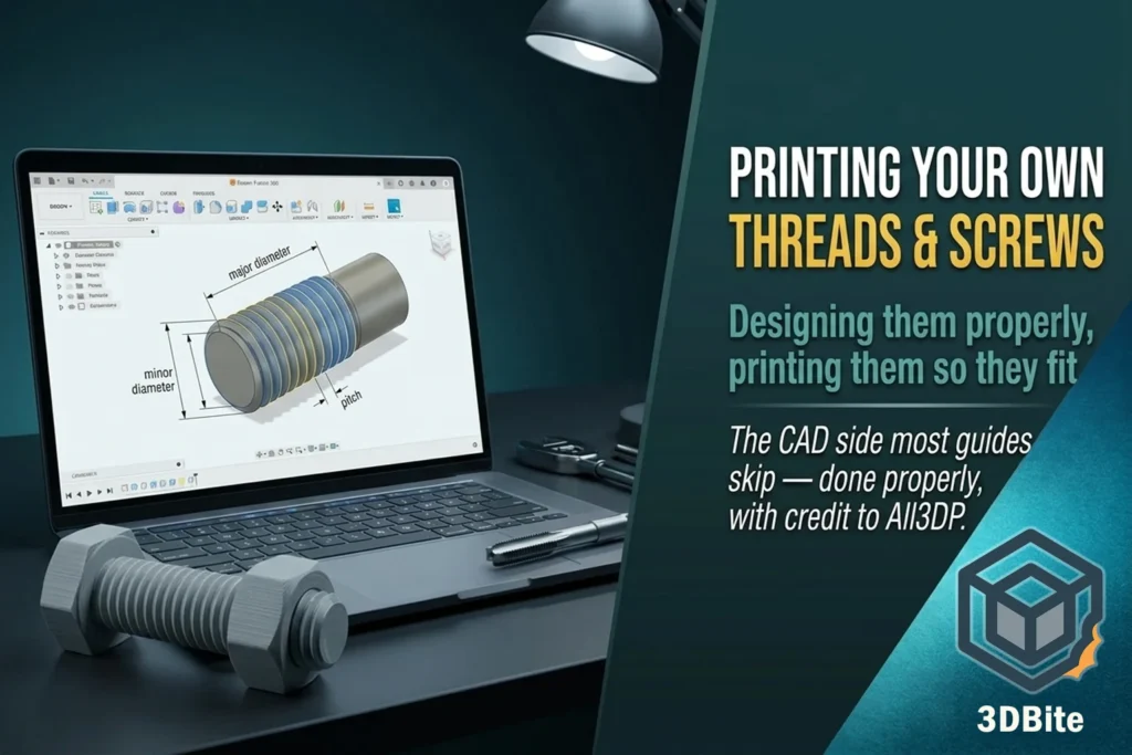 3d printing threads