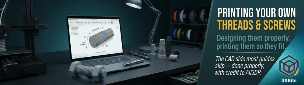3d printing threads