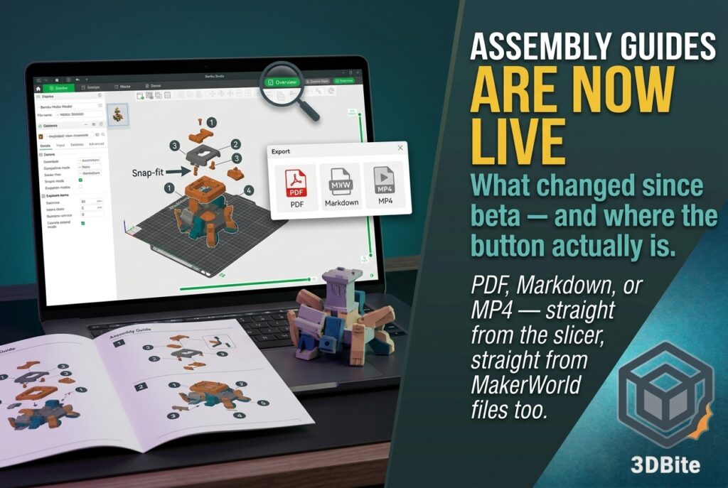 Bambu Studio Assembly Guides