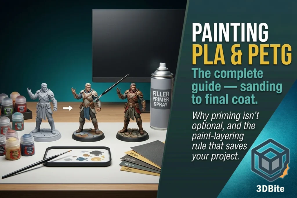 Painting PLA or PETG