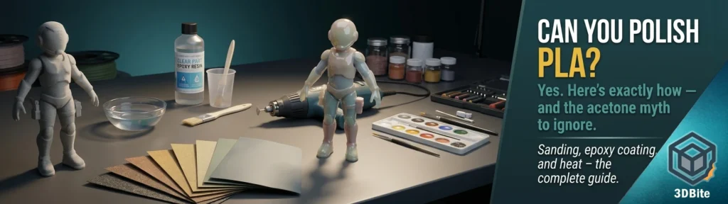 Polishing PLA