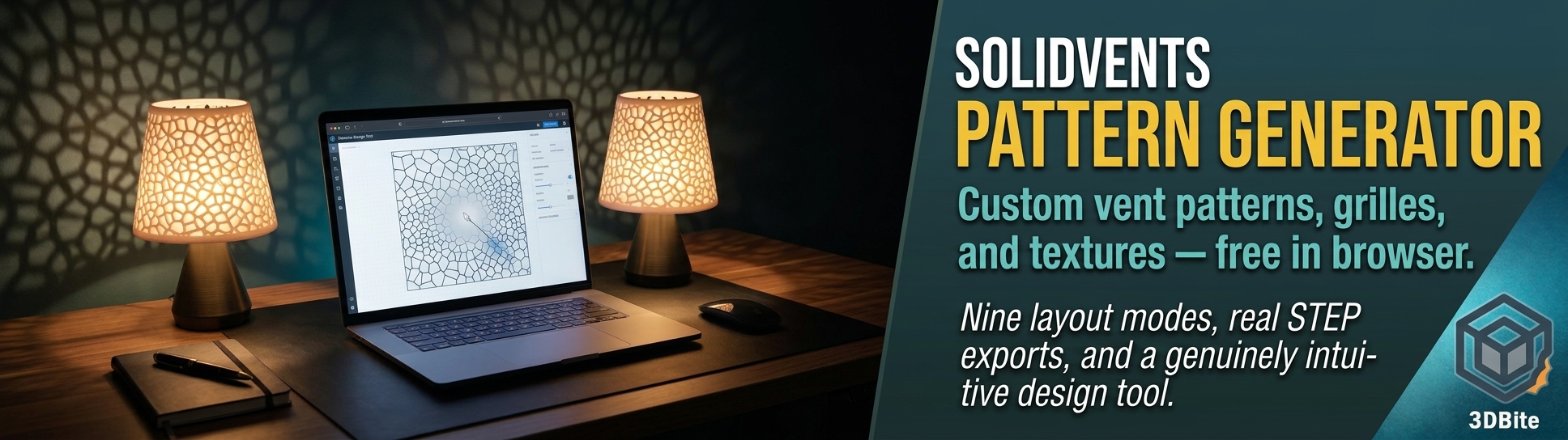 SolidVents pattern generator