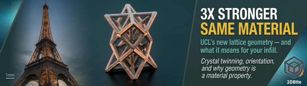 Triply twinned lattice