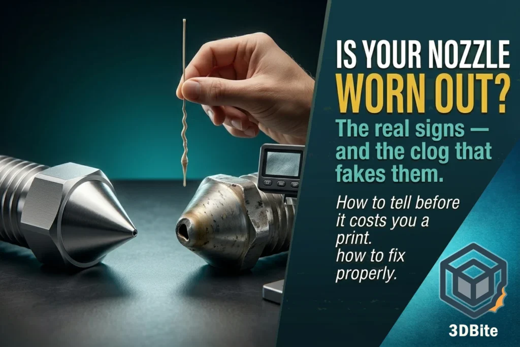 Worn out nozzle