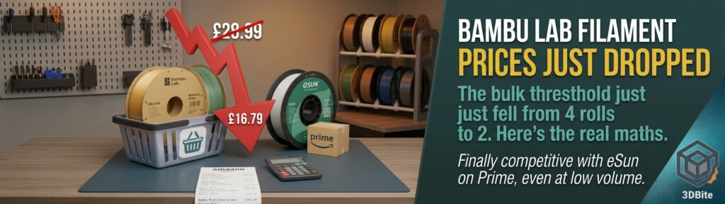 Bambu Lab filament price drop