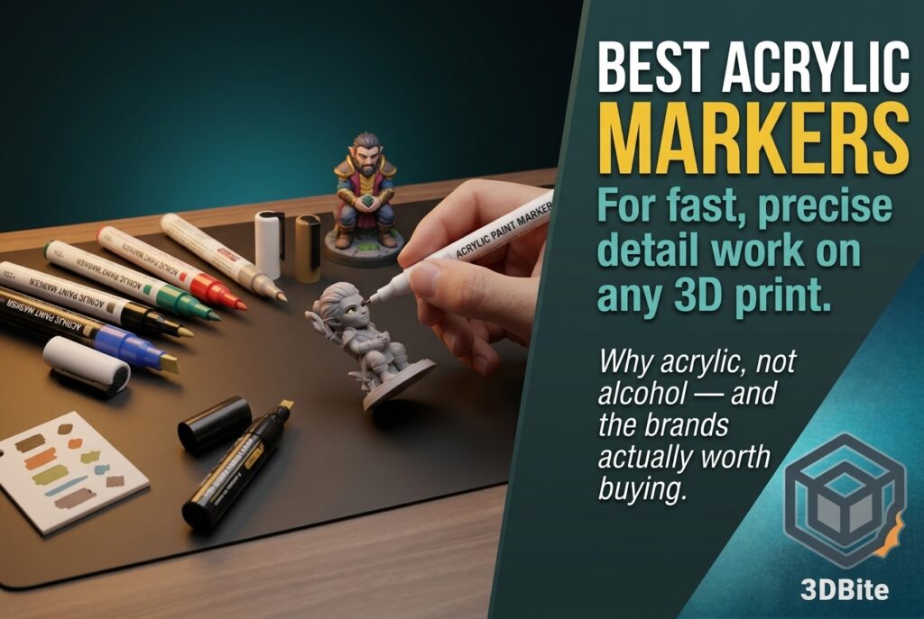 Best Acrylic Markers for 3D Prints