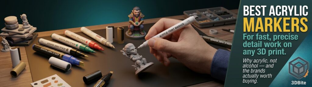 Best Acrylic Markers for 3D Prints