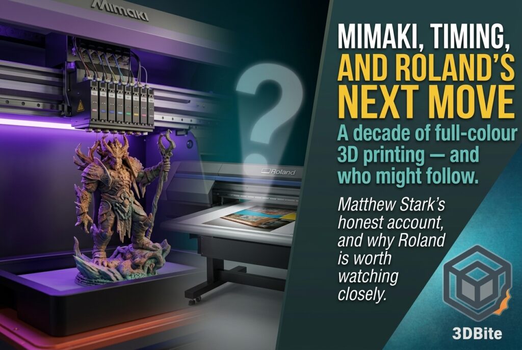 Mimaki, Full-Colour 3D Printing