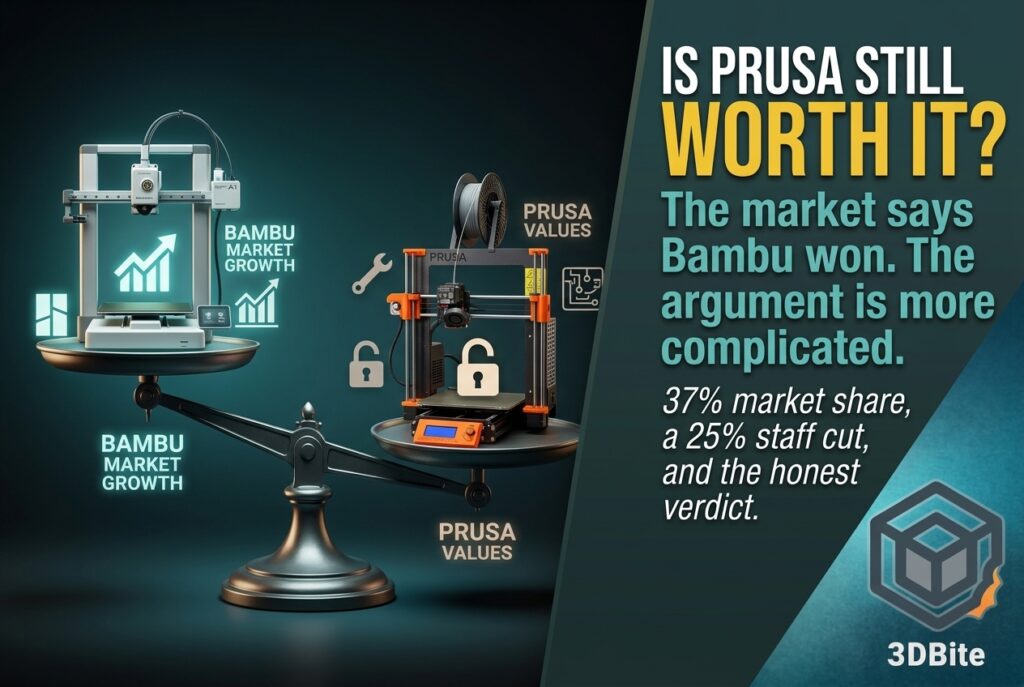 Prusa vs Bambu 2026