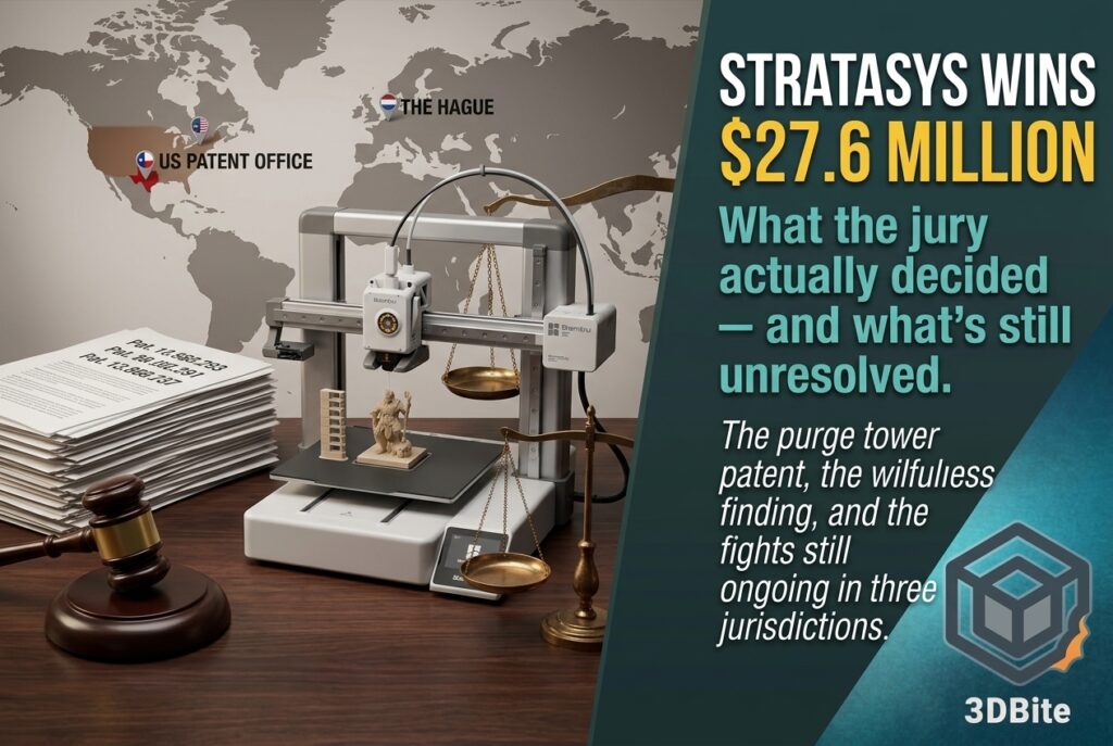 Stratasys Bambu Lab lawsuit