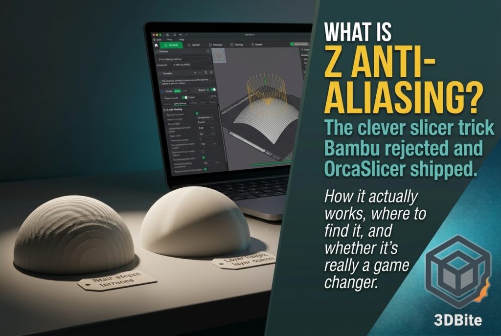 Z anti-aliasing 3D printing