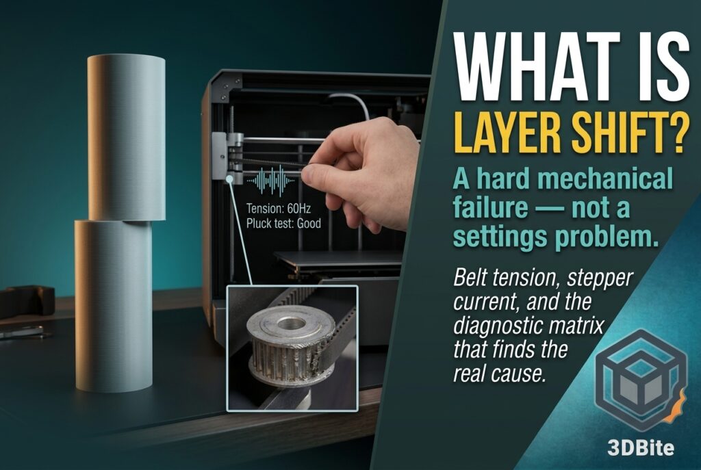 layer shift 3D printing fix
