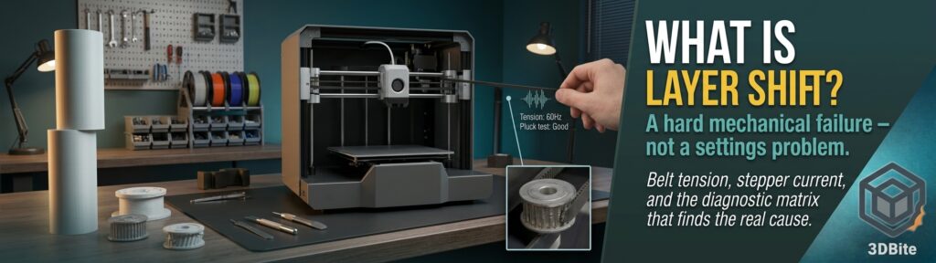 layer shift 3D printing fix