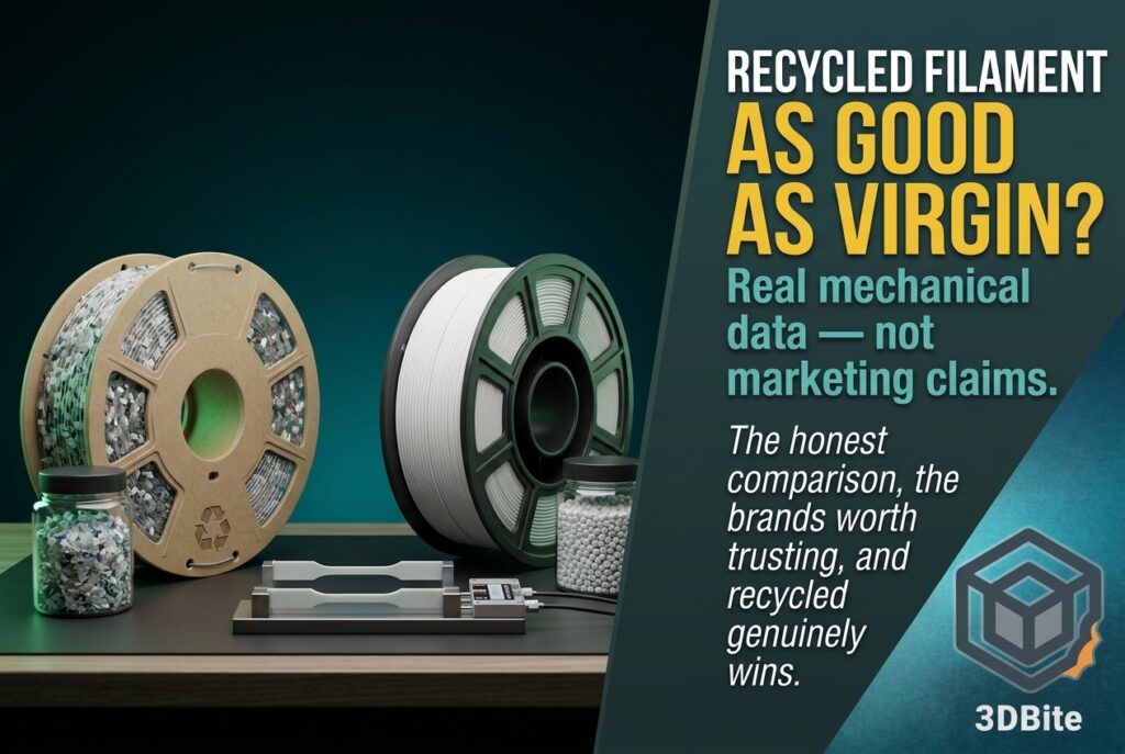 recycled filament vs virgin