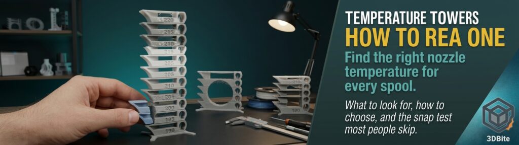 temperature tower 3D printing