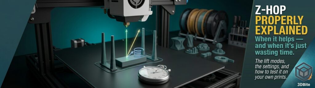 z-hop 3D printing